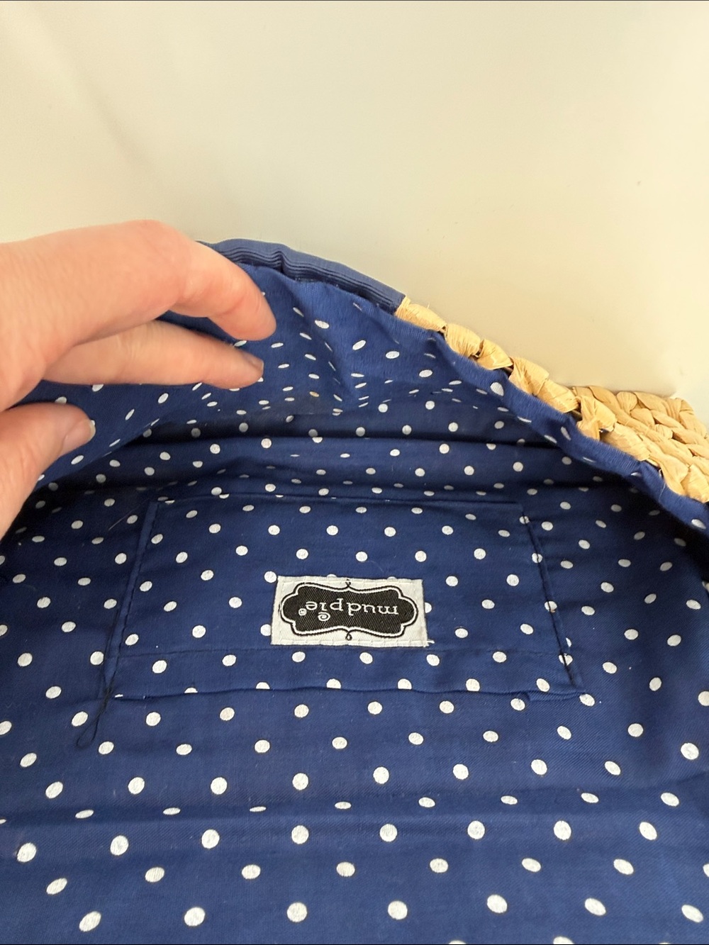 Mudpie Starfish Woven Clutch - Picture 3 of 10
